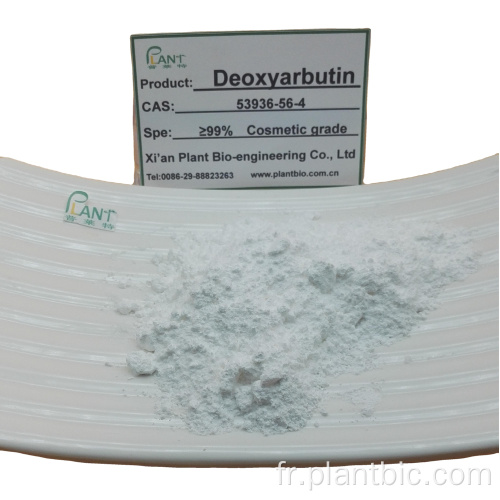 Blanchiment de la peau CAS 53936-56-4 Poudre de désoxyarbutine